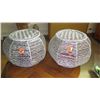 Pair: Twisted Rope Accent Tables, Stands or Planters (multipurpose) - 12