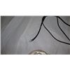 Image 2 : White Mosaic Buddha Head Lamp (lamp feature non-working - see pictures) 8X9X13.5H