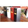 Image 2 : Qty 4 Wine Boxes - 2 black, 1 Red, 1 White