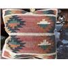 Image 2 : 4 Textured Kilim Jute Pillows (standard size), Multi-Hued (removable/washable covers)