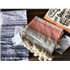 Image 2 : Konark Embroidered Coral Scarf, Konark Blue Tie Dye Scarf & Tote Bag