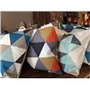 Image 2 : 6 Decorative Pillows: Geometric Pattern Designs (Various Colors) 3 Pairs (just added 1/31/17 9:22pm)