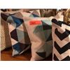 Image 2 : 8 Decorative Pillows - Standard Size, Asst'd Geometric Designs (4 pairs) - just added 1/31  9:34pm