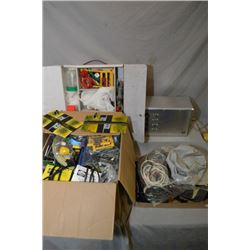 Large selection of HO gauge trains and accessories including engines, rolling stock, track, building
