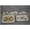 Image 1 : Selection of oven to tableware including three Royal Worcester casserole dishes, plus a large Portme