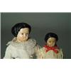 Image 1 : 2 PAPIER-MÂCHÉ DOLLS