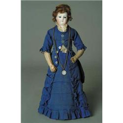 15" FRENCH BISQUE POUPEE BRU