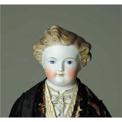 21" GERMAN PARIAN MAN WITH MOLDED SHOULDER PLATE