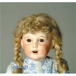 19" FRENCH BISQUE CHARACTER CHILD