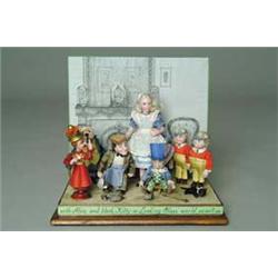 INCREDIBLE ALICE IN WONDERLAND SET BY EUNICE TUTTLE