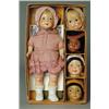 Image 1 : FAM LEE BOXED DOLL SET WITH INTERCHANGEABLE HEADS