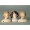 Image 1 : GROUP OF MODERN DOLL ARTIST HEADS