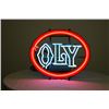 Image 1 : NO RESERVE! NEON SIGN - OLY BEER