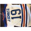 Image 1 : FRIDAY NIGHT NO RESERVE! OILERS JUSTIN SCHULTZ SIGNED JERSEY