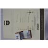 Image 1 : 14KT WHITE GOLD GENUINE ALEXANDRITE CROSS PENDANT WITH