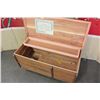 Image 1 : CONSTELLATION CEDAR LINED BLANKET BOX