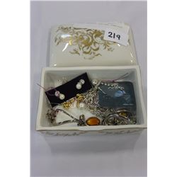 BIRKS DRESSER BOX AND JEWELLRY