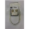 Image 1 : STERLING SOMBEREO EARRINGS AND CHOKER