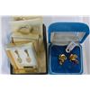 Image 1 : FOUR 10KT EARRINGS AND EARRINGS IN BIRKS BOX