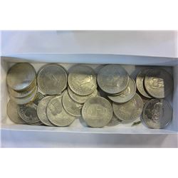 LOT OF HOCKEY GREATS COLLECTOR COINS