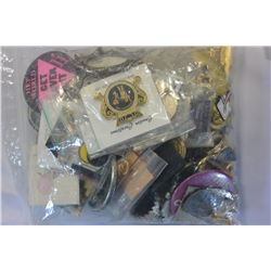 BAG OF COLLECTIBLE PINS