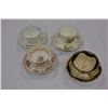 Image 1 : FOUR CHINA CUPS AND SAUCERS