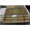 Image 2 : LOT OF LEADED GLASS PANELS