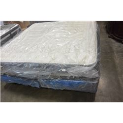 BRAND NEW KINGSIZE MATRESS AND LOW PROFILE SPLIT BOXES