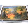 Image 1 : LARGE FRAMED PICTURE