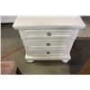 Image 1 : PAIR OF BRAND NEW WHITE ASHLEY NIGHTSTANDS