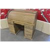 Image 1 : OAK ROLL TOP DESK