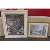 Image 1 : FRAMED FLORAL & LANDSCAPE PICTURES