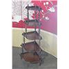 Image 1 : 5-TIER CORNER KNICK KNACK SHELF
