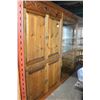 Image 1 : 4-PIECE RUSTIC PINE WALL UNIT