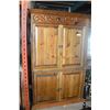 Image 2 : 4-PIECE RUSTIC PINE WALL UNIT