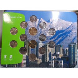 COIN SET-2010 VANCOUVER OLYMPIC AND PARALYMPIC WINTER GAMES COIN COLLECTION