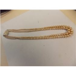 NECKLACE - POLISHED PEARLS- UNTESTED