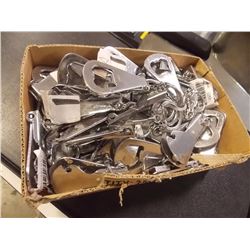 LOT OF KEYCHAINS- BOTTLE AND CAN OPENER IN ONE