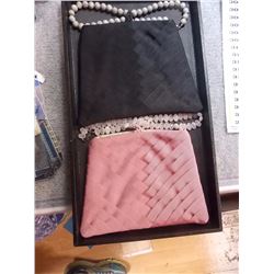 VINTAGE "AVENUE" PURSES  WITH PRESIOUS STONE STRAP -2 TTL