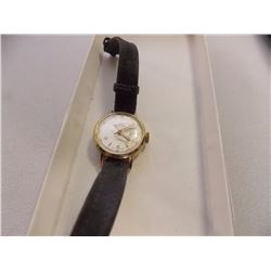 WATCH - LADIES - SOLAR ANTI-SHOCK - 7 JEWELS - SWISS MADE-AS IS