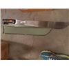 Image 1 : 130217 - MACHETTE WITH GRN SHEATH - 114991
