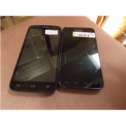 CELL PHONES- 2 TTL -SAMSUNG & ALCATEL ONE TOUCH - PS
