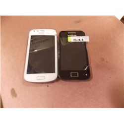 CELL PHONES - 2 TTL-- SAMSUNG - PS