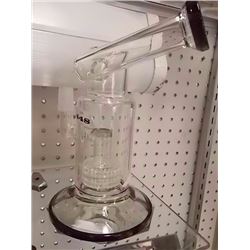 NEW GLASS PIPE WITH CANADA BEES WAX PROGRAM LOGO - 8" TALL