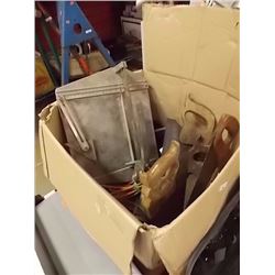 BOX TOOLS - TILE CUTTER, BOTTLE OPENER, SCREWS AND MORE