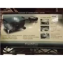 NEW FLASH PAN SOLID FUEL COOKING SYSTEM