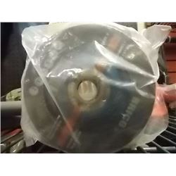 NEW 4 ½"  X 1/4" GRINDING DISKS - 5 PER BUNDLE - 1 BUNDLE PER LOT