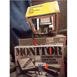 INTERMITANT IGNITION RECORDER & 12 VOLT COMPRESSOR AND MORE