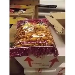 CASE OF HAIDIRAM'S SPICY COATED DRIED PEANUTS - APPROX. 6 X 40GRM BAGS PER LOT