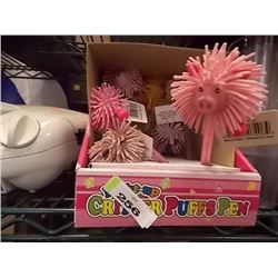 CRITTER PUFF PENS - NEW IN DISPLAY BOX - 2 TTL